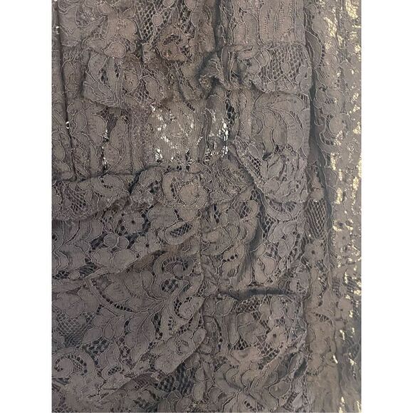 ASTR the Label NWT Chrisley Lace Long Sleeve Mini Dress in Black Size M - Picture 11 of 15